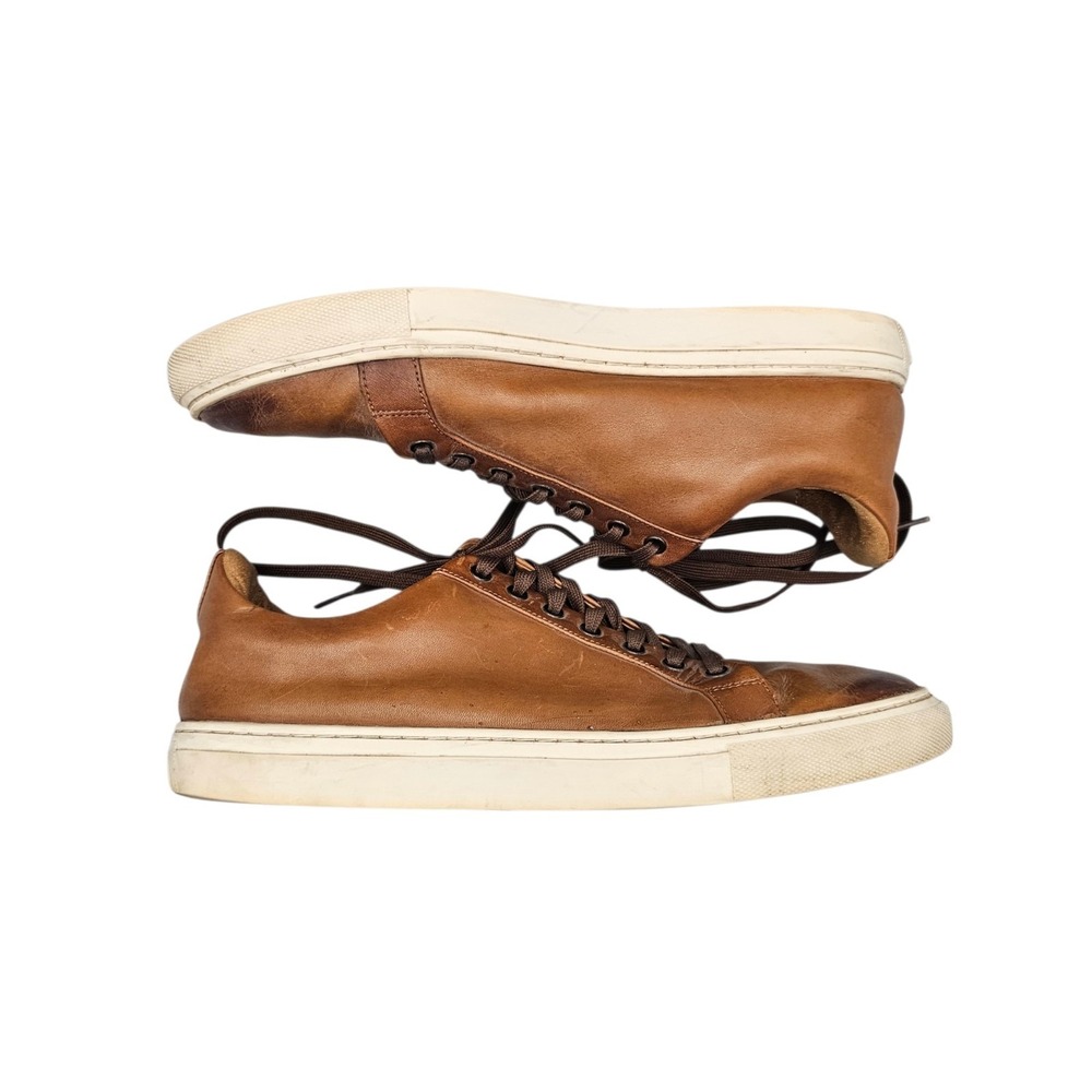 Thursday Men's Size 10 US Premier Low Top Toffee Tan Leather Sneakers Shoes READ - Picture 6 of 8